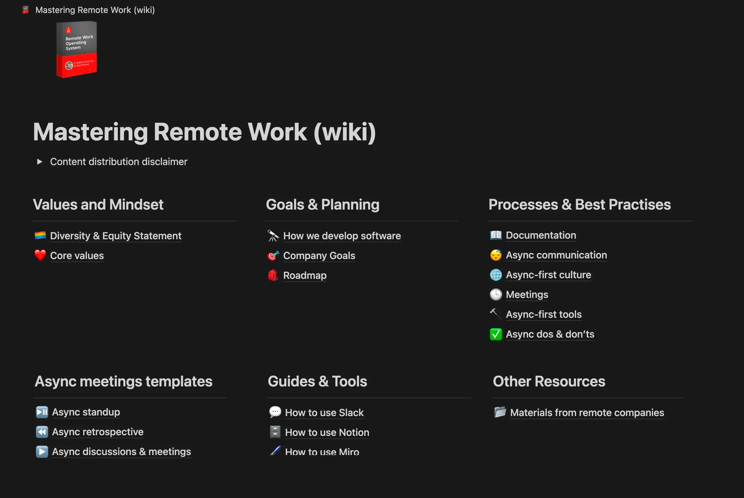 Mastering Remote Work (video course)