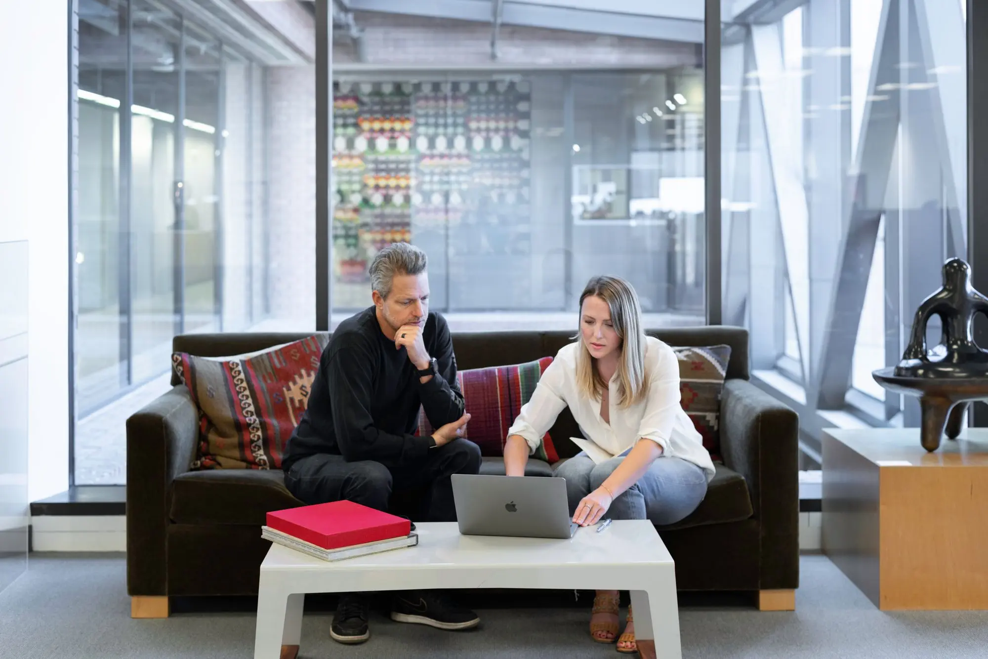 employees working together in an office