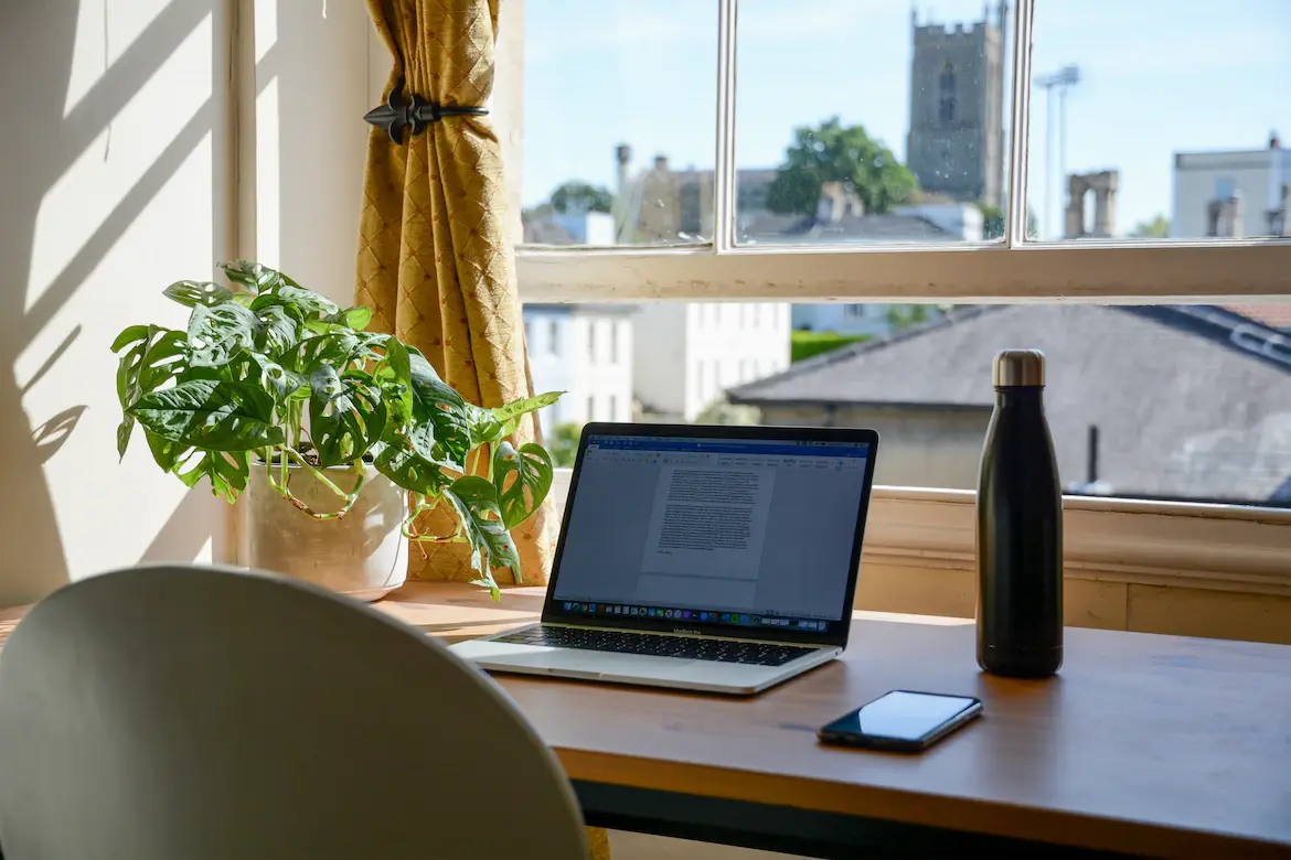 consider the nature of work when choosing between working from home and co-working space