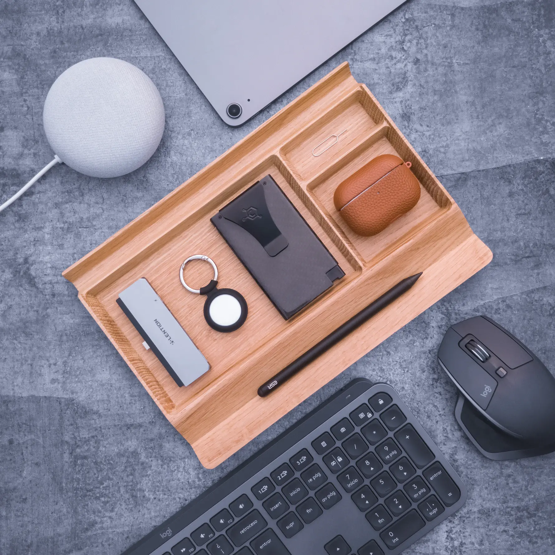 Desk organizers eliminate clutters and distractions on your desk when working from home