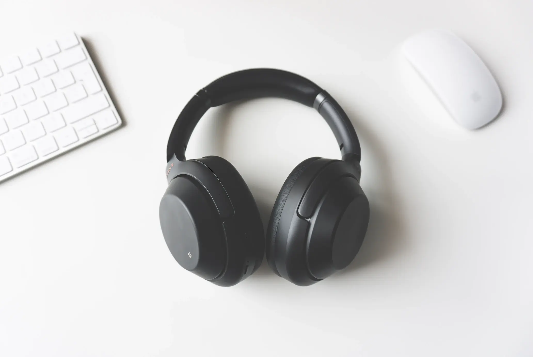 Noise-cancelling headphones block out any sounds of distraction when working remotely