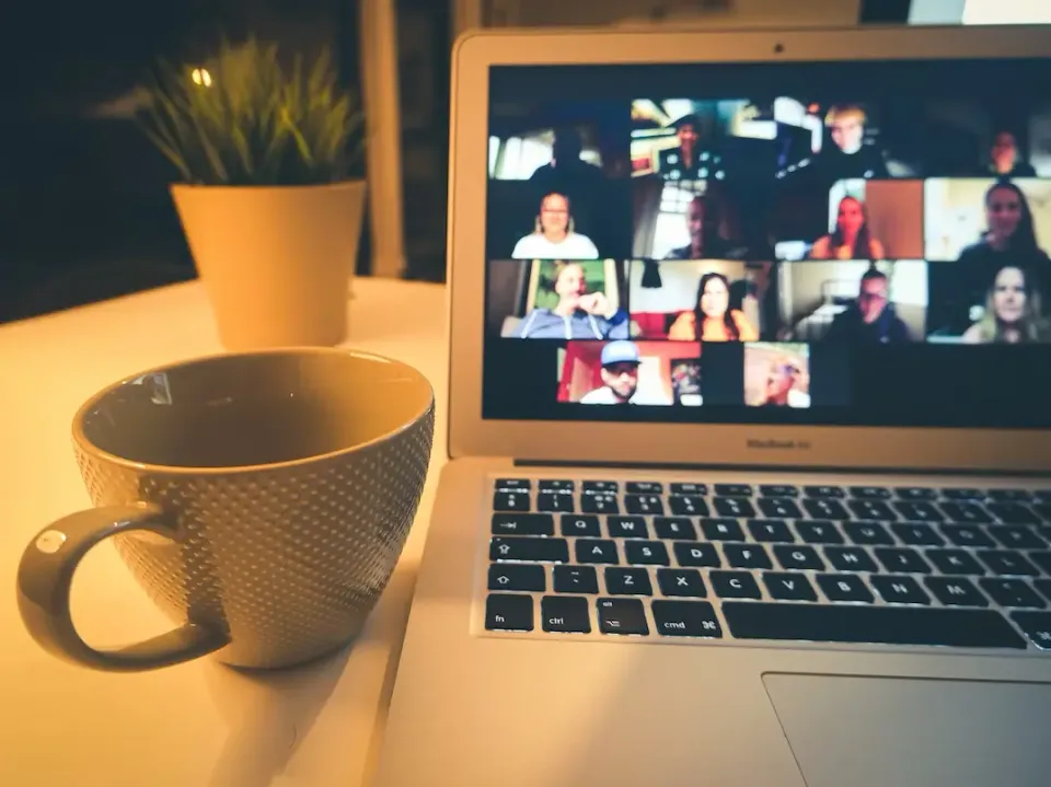 online meeting with remote employees